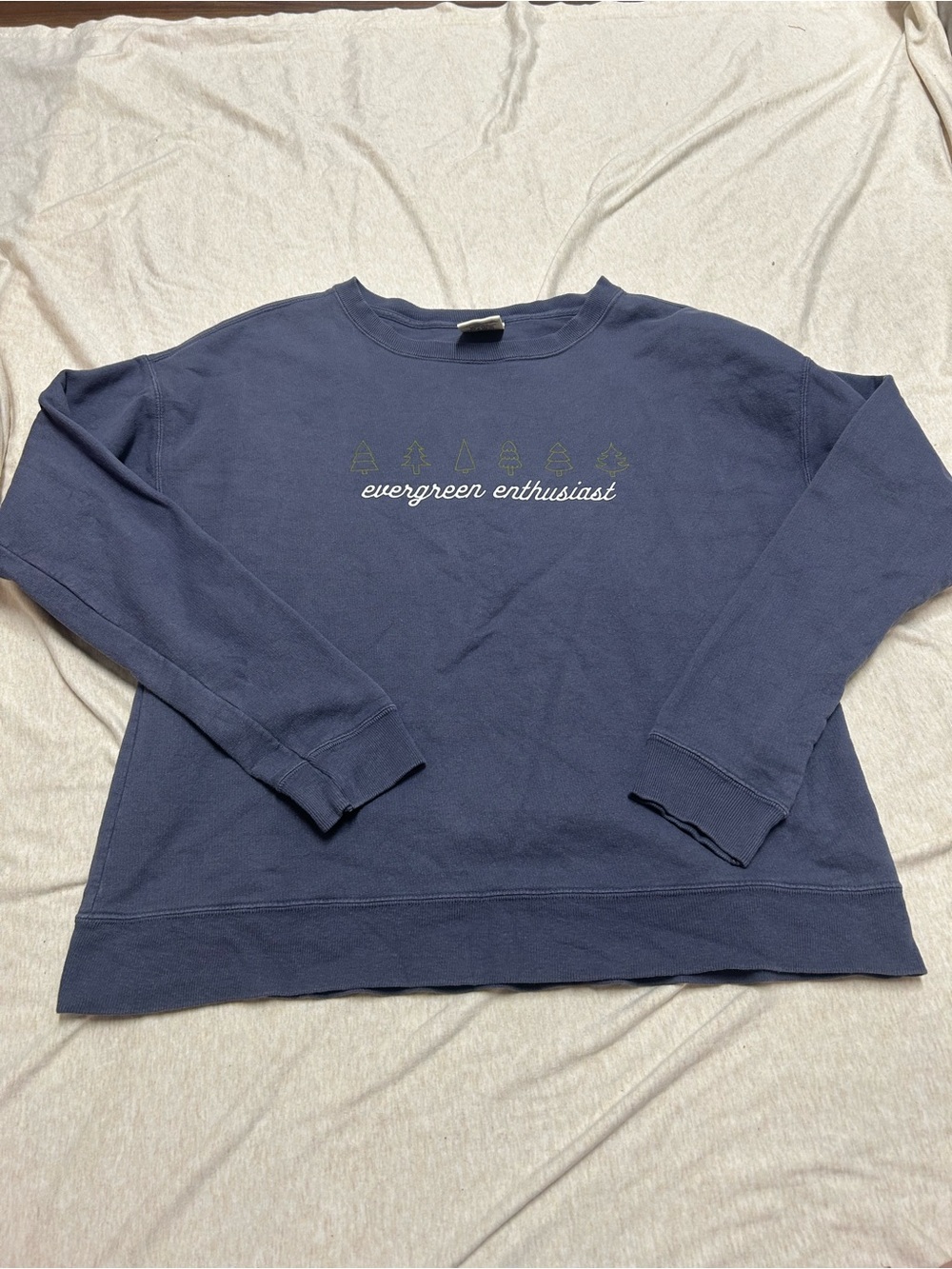 Cute Small Shop Evergreen Enthusiast Sweatshirt Nature Granola Outdoor Trees